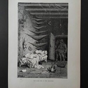 Vintage Art Print, Gustave Dore